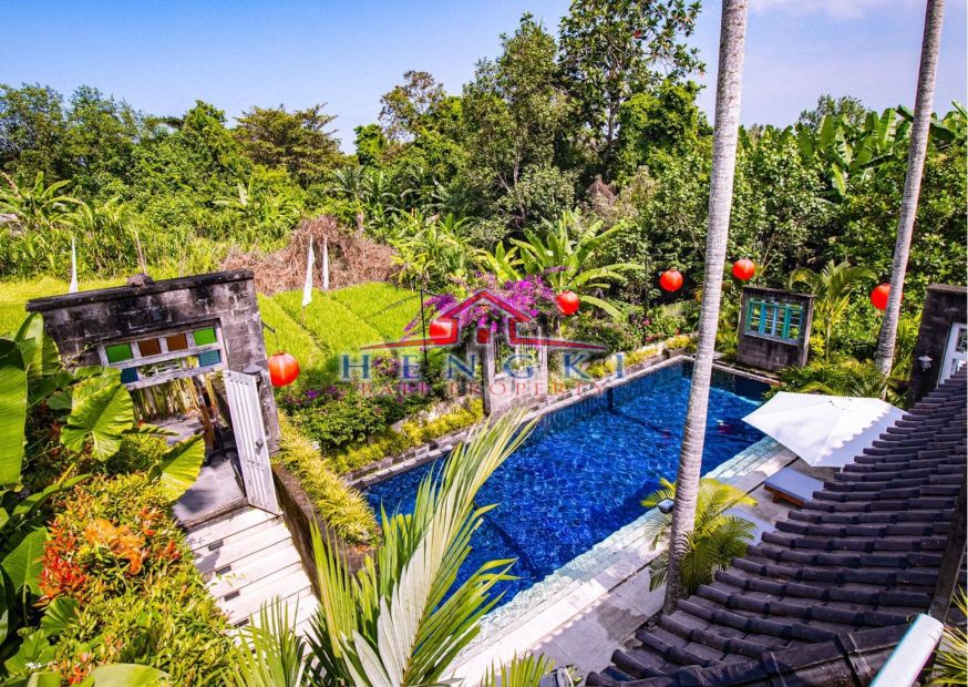 Villa With Rice Field View Located In Pererenan Tumbak Bayuh