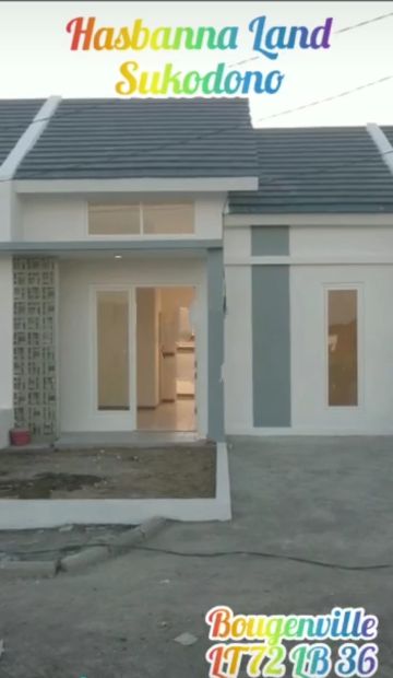 RUMAH HASBANNA LAND SUKODONO SIDOARJO 300 JUTAAN KPR 1,5 JUTAAN