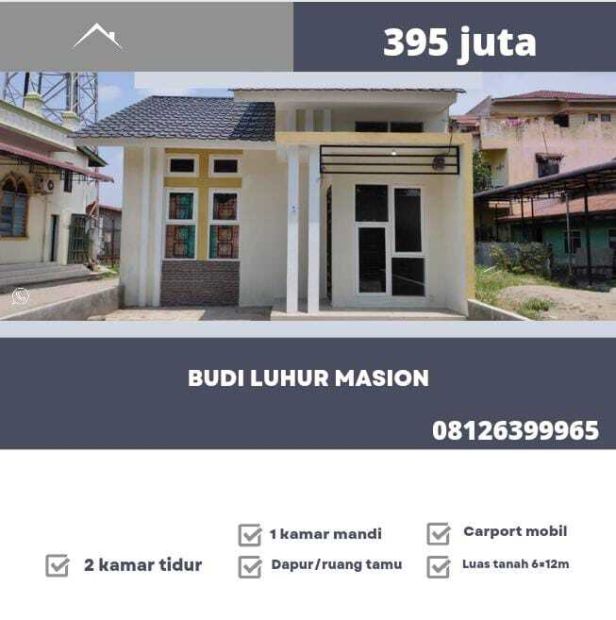 JUAL RUMAH MURAH DAERAH SEI SIKAMBING MEDAN