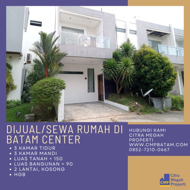 DiJual/Sewa Rumah Di Batam Center