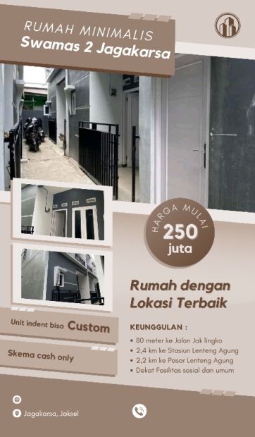 Rumah Dijual Di Jagakarsa Jaksel Akses Motor Mulai 200 Juta An