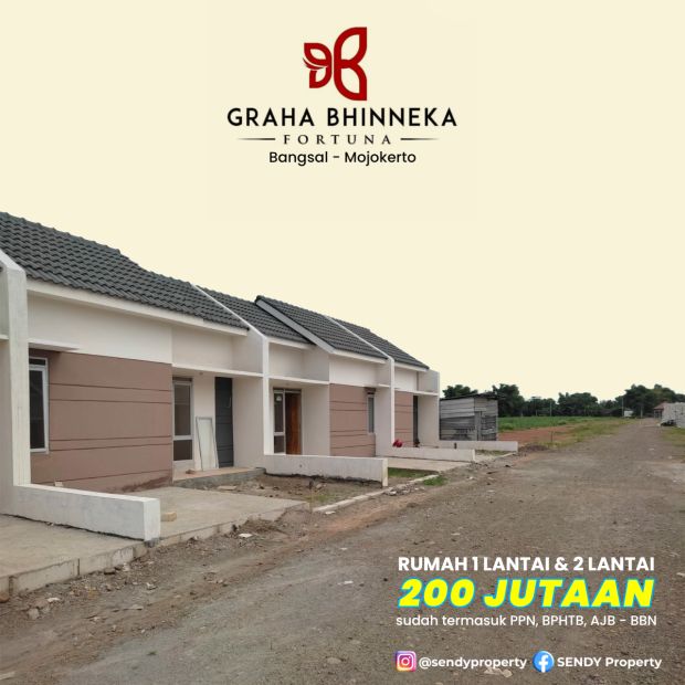 Rumah Cluster Murah Bangsal Mojokerto