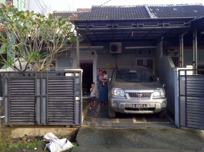 Rumah sudah renovasi Perumnas Bumi Telukjambe Karawang