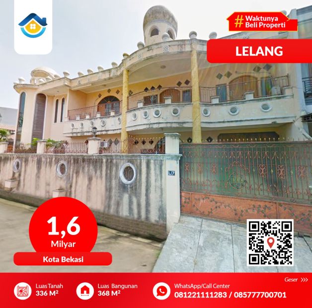 Dijual Tanah Dan Bangunan Di Bintara Jaya, Kota Bekasi.