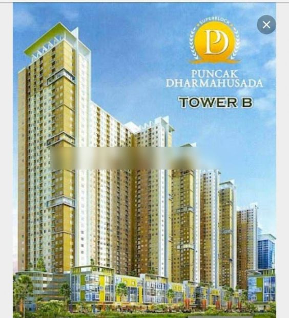 Apartemen Puncak Dharmahusada 2 Bedroom Tower B, Surabaya Timur