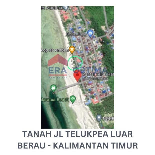 Dijual Tanah Maratua Jl Teluk Pea Maratua Berau Kalimantan Timur