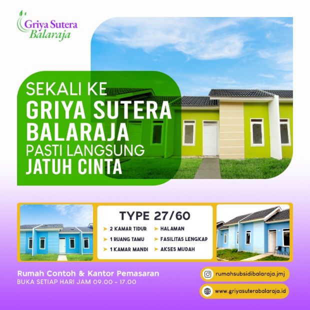 rumah Subsidi Griya Sutera Balaraja