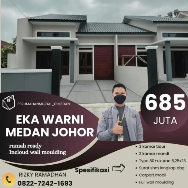 Rumah Luas Dan Besar Di Medan Johor Rumah Dengan Wall Moulding