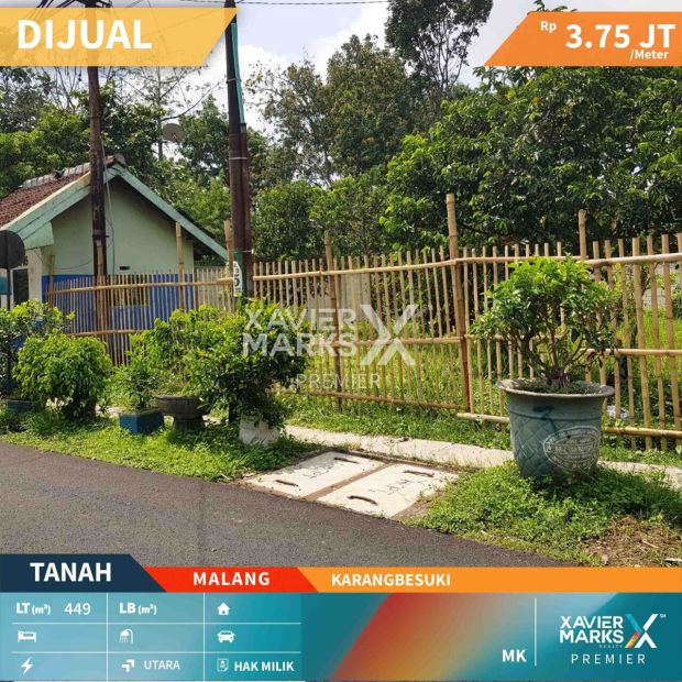 Dijual Tanah Kavling Di Karangbesuki Malang Akses Mobil