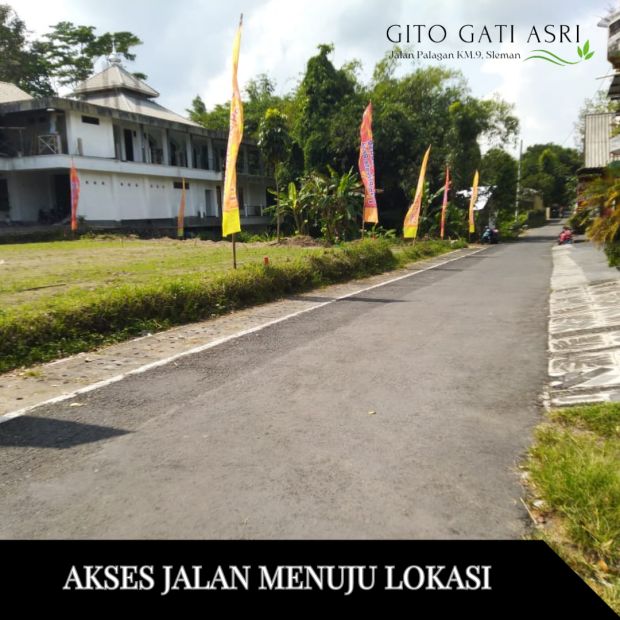 Jual Tanah Di Jogja Jalan Palagan Km Samping Masjid