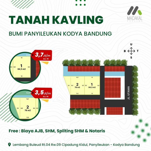 Jual Tanah Kavling Di Bumi Panyileukan Kota Bandung