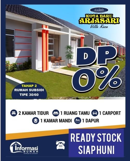 Rumah subsidi murah Tanpa DP di banjaran dekat ke Tol ...