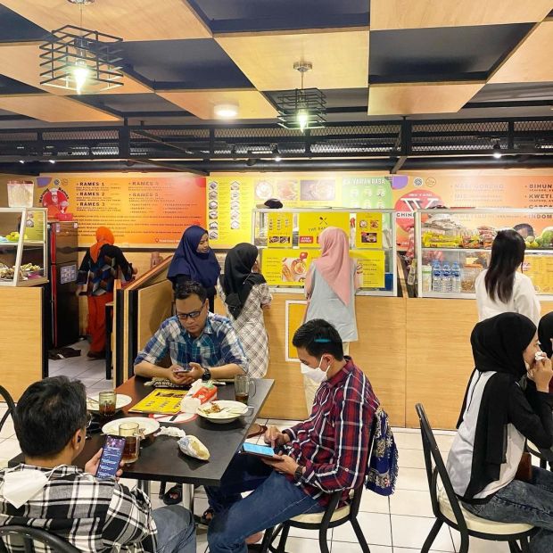 Food Court Melawai Plaza Blok M Jaksel Jakarta Selatan Foodcourt FnB