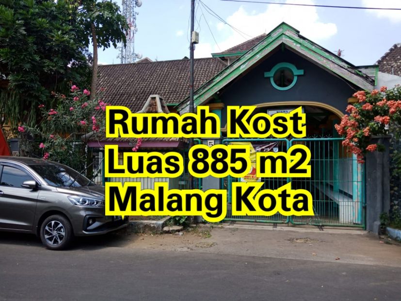 Rumah Kost Luas 885 m2 di Kota Malang Bisa Dibuat Hotel, Sekolah, Guest