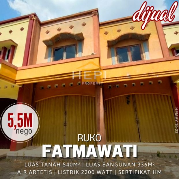 Dijual Ruko 2 Unit Di Jl Fatmawati Raya Pedurungan Semarang