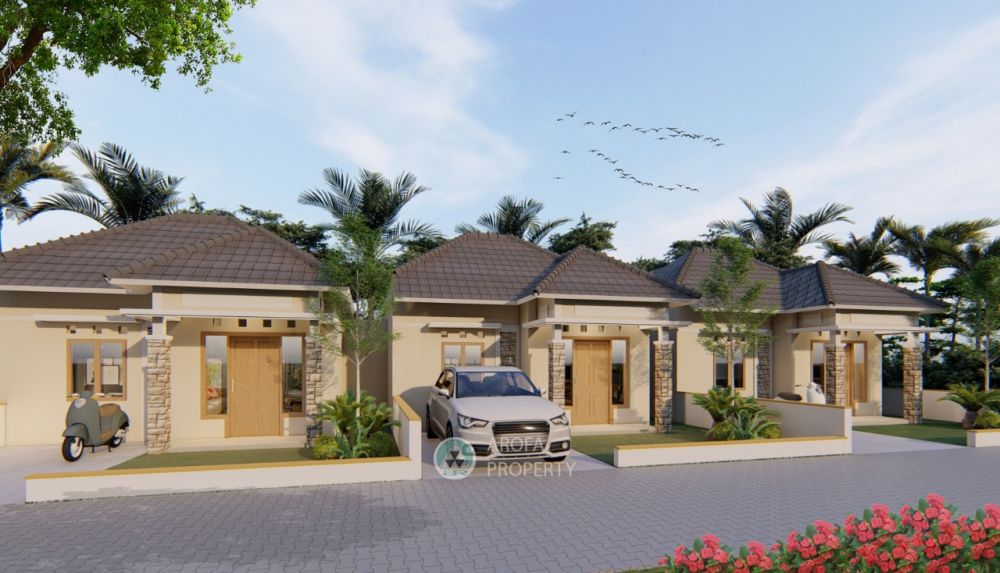  Rumah  Minimalis  Modern  Type 45 101 Rp 365 juta di Jalan 