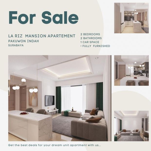 Apartemen La Riz Mansion Pakuwon Indah Surabaya Luxury And Ultra