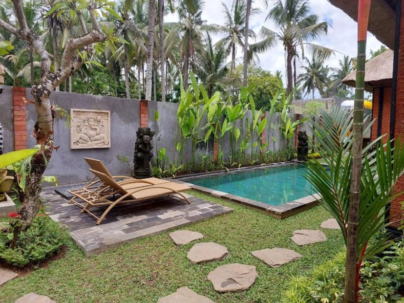 Dijuak villa lokasi ubud lodtunduh harga murah view sawah