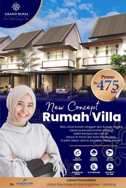 Rumah Super Strategis Modern Dan Murah Di Kepuh Malang