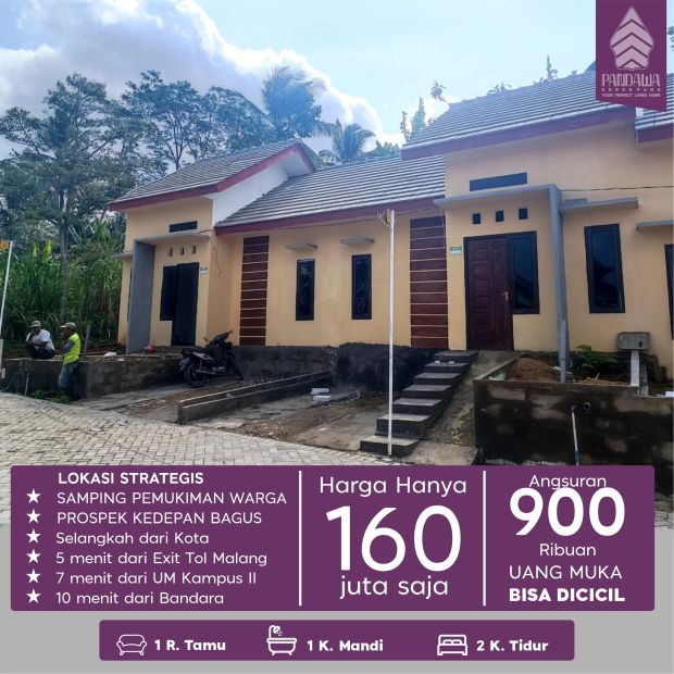 Rumah Subsidi Minimalis Seratus Jutaan