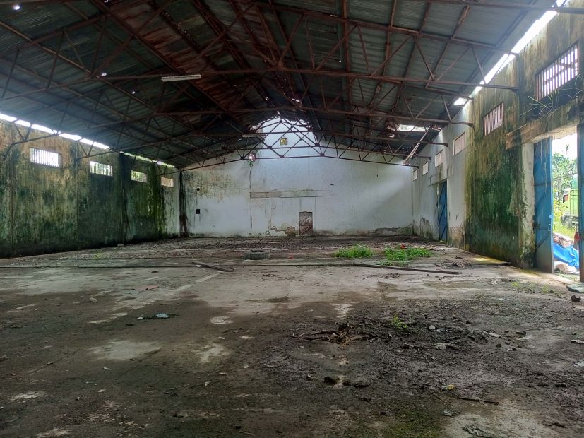 Disewakan Tanah Dan Eks Bangunan Gudang Lampung