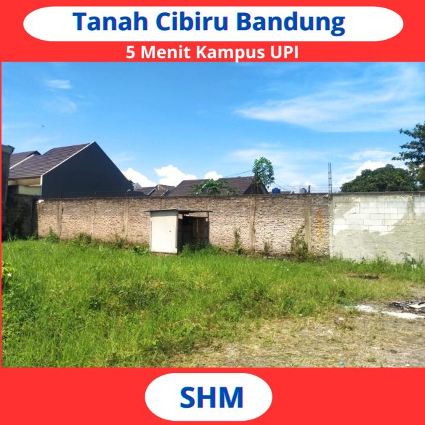 Tanah Murah Bandung 5 Mnt Kampus Uin Cibiru Siap Bangun Shm