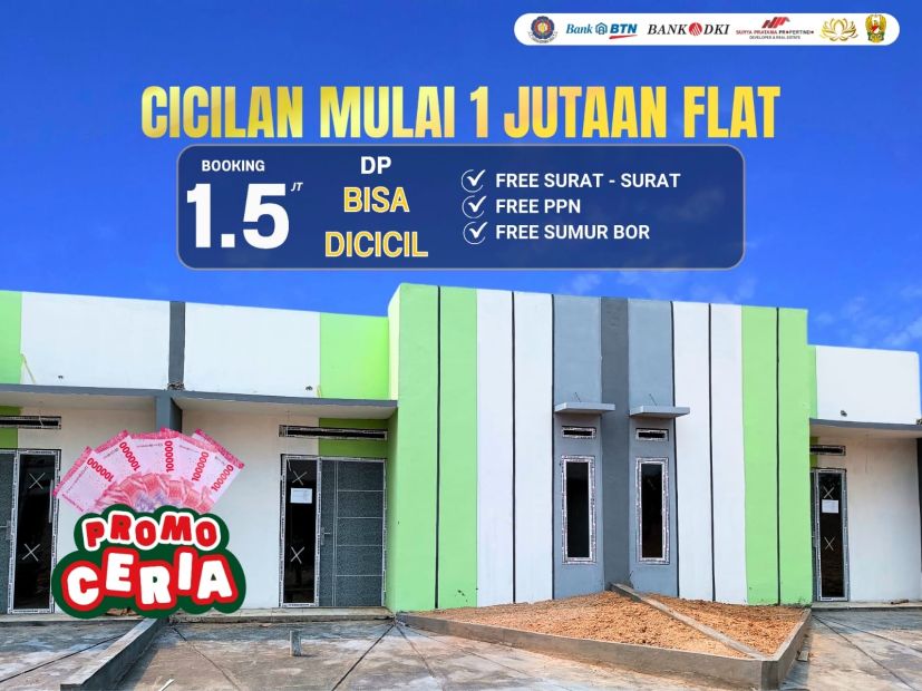 Rumah Tangerang Subsidi Murah 1 Lantai