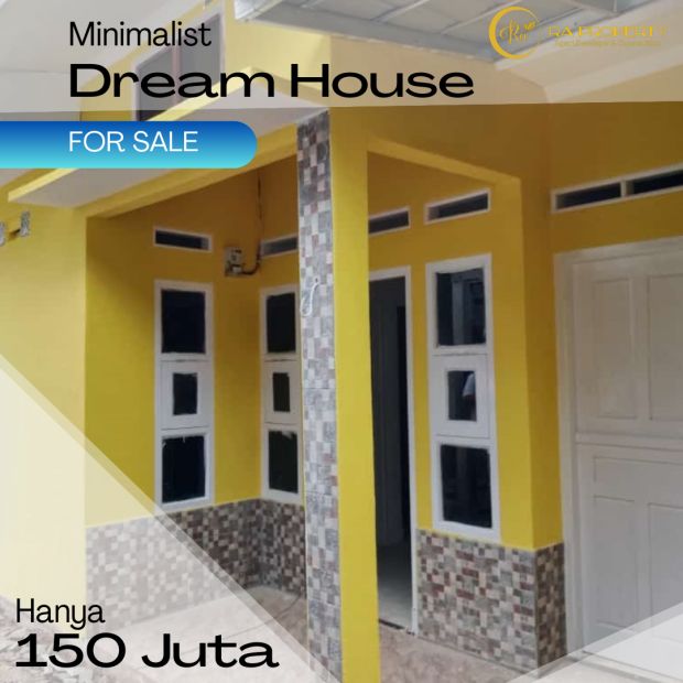 Dijual rumah 2kamar siap huni hanya 150 jutaan akses dekat jalan utama