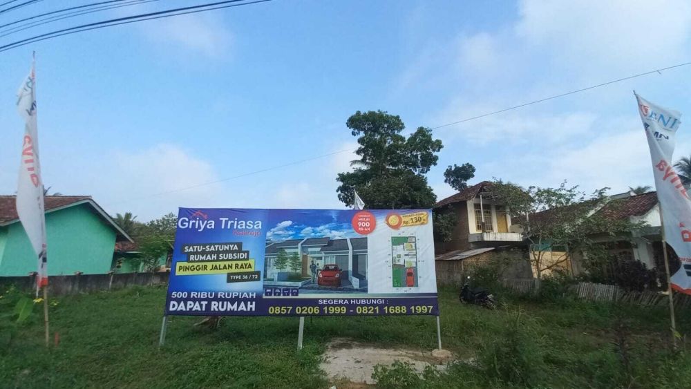 PERUMAHAN SUBSIDI TYPE 36/72 HARGA 150 JUTAAN SAMPING KANTOR PERTANIAN