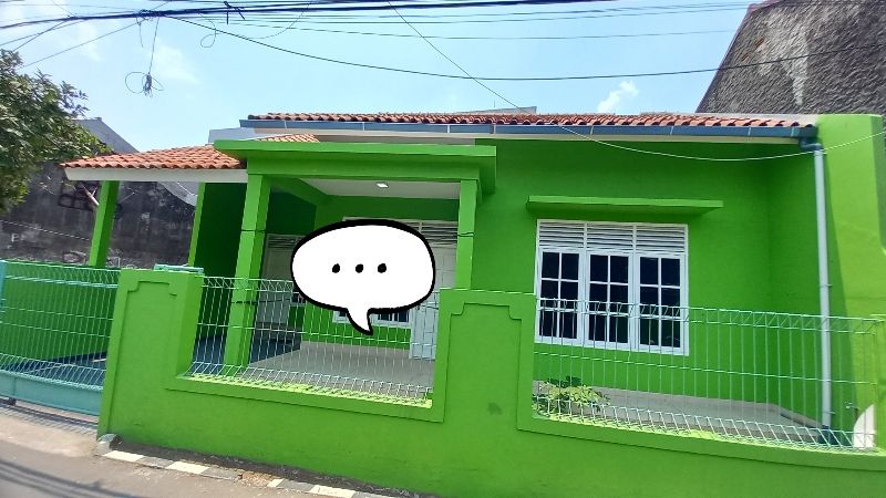 Dikontrakan Rumah Bagus Siap Huni Tanah Luas Lt Akses Mbl Condet