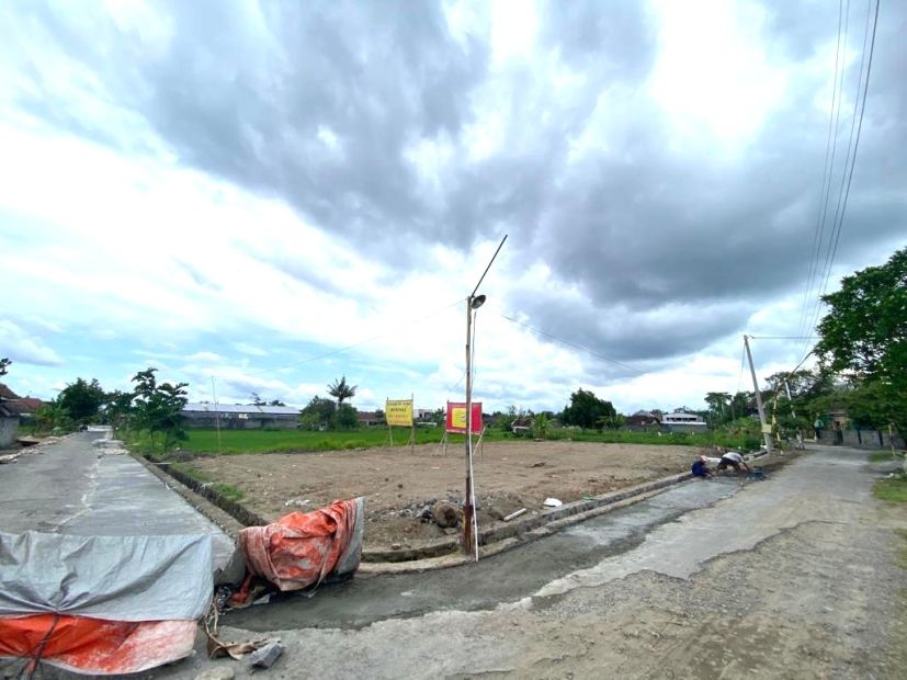 Tanah Kavling Cantik Dan Istimewa View Merapi Di Jalan Damai