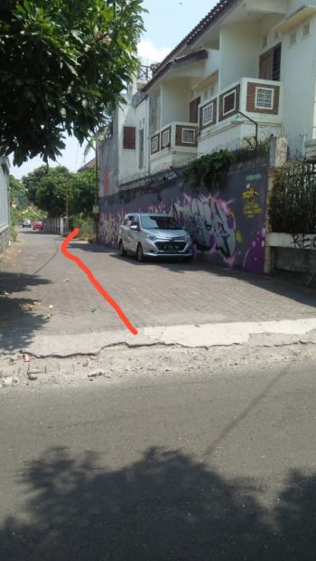 Tanah Pekarangan Di Lingkup Perumahan Tengah Kota