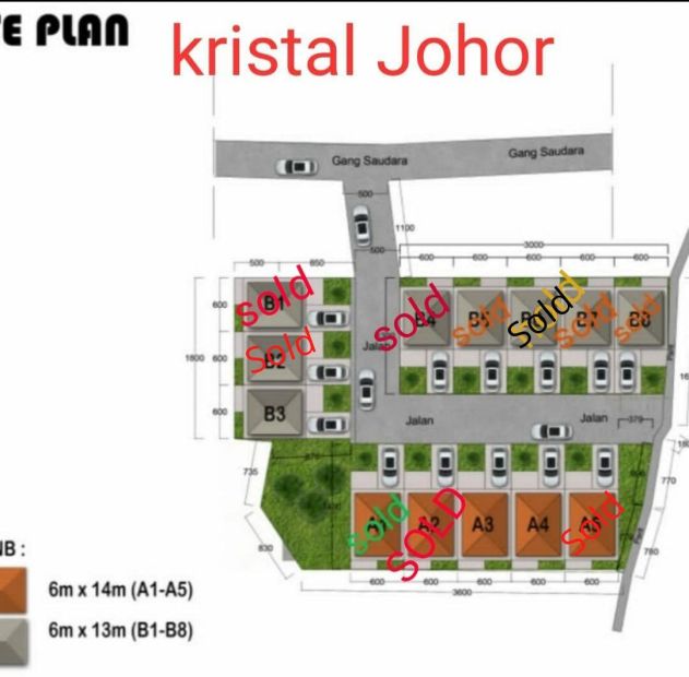 Lega banget punya rumah dengan row jalan yang lebar