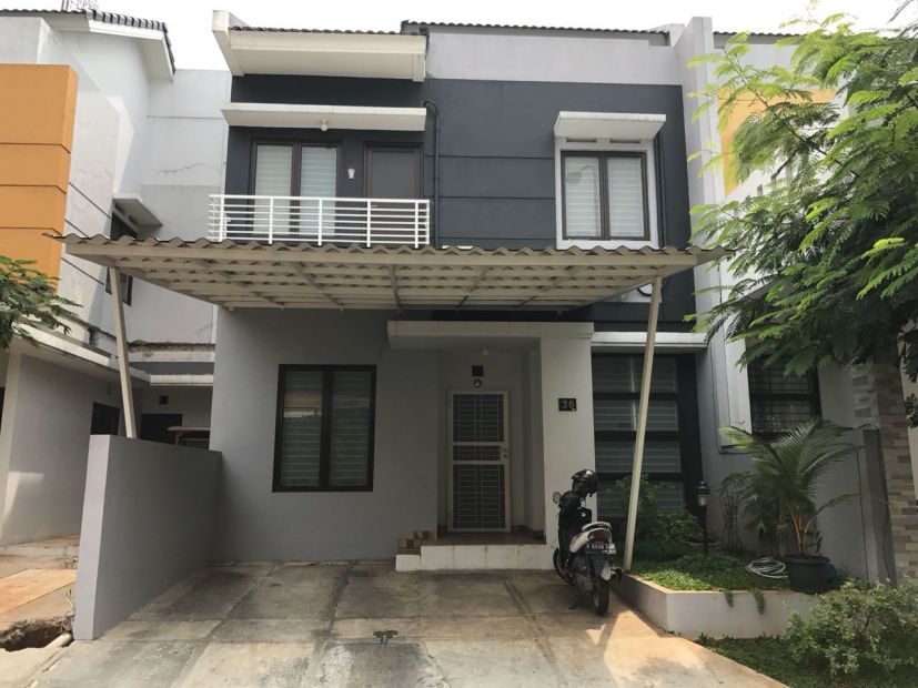  Rumah  di Cluster  Madrid  Palem  Semi  Karawaci