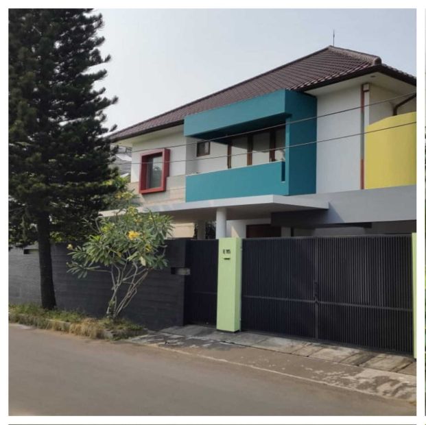 Rumah Modern Design Arsitek Ternama Di Jl Zamrud Kompek Permata Hijau