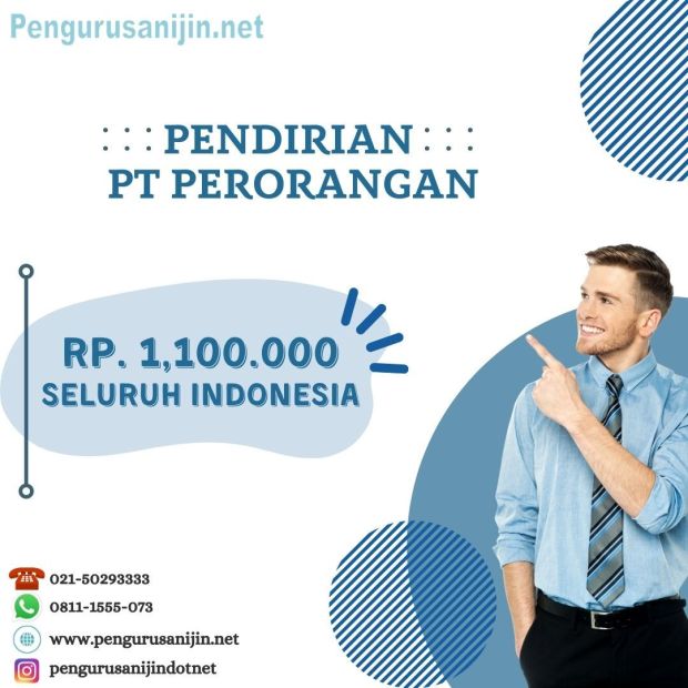 PENDIRIAN PT PERORANGAN LENGKAP SELURUH INDONESIA