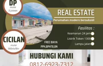 Rumah Subsidi Dijual di Siborong-Borong, Tapanuli Utara, Sumatra Utara