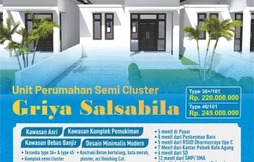 Rumah Dijual di Sitiung, Dharmasraya, Sumatra Barat
