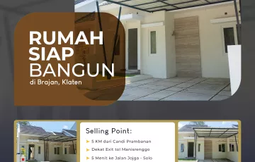 Rumah Dijual di Prambanan, Klaten, Jawa Tengah