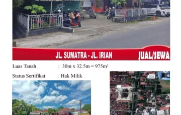 Tanah Disewakan di Pontianak, Kalimantan Barat