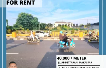 Tanah Disewakan di Makassar, Sulawesi Selatan