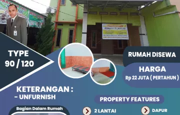 Rumah Disewakan di Simpang Tiga, Pekanbaru, Riau