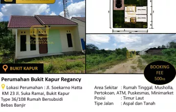 Rumah Subsidi Dijual di Bukit Kapur, Dumai, Riau