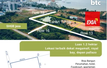 Tanah Dijual di Batam Kota, Batam, Kepulauan Riau