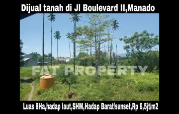 Tanah Dijual di Tuminting, Manado, Sulawesi Utara