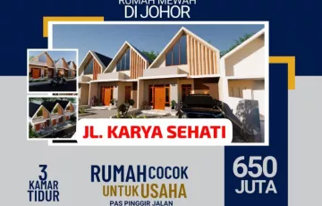 Rumah Dijual di Medan Johor, Medan, Sumatra Utara