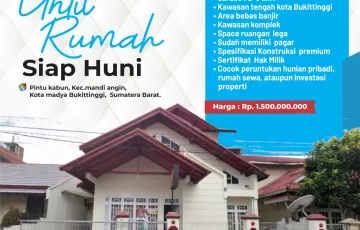Rumah Dijual di Mandiangin Koto Selayan, Bukittinggi, Sumatra Barat
