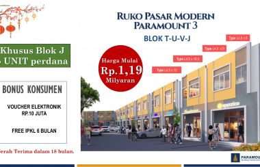 DIJUAL RUKO SORRENTO SQUARE