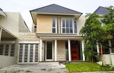 rumah baru gress villa sentra raya bangunan 2 lantai, surabaya