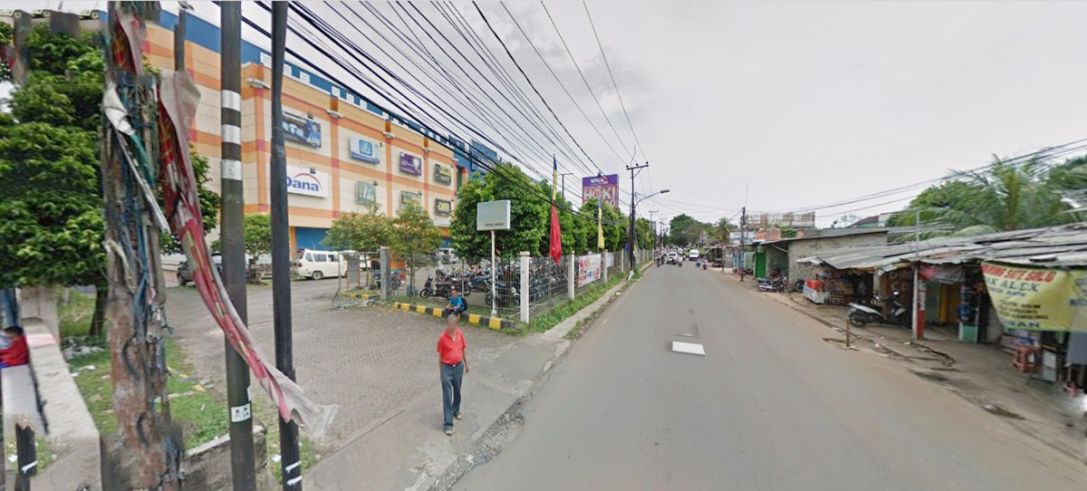 Tanah pinggir jln pdbetung tangerang bintaro  deket Mitra  10 